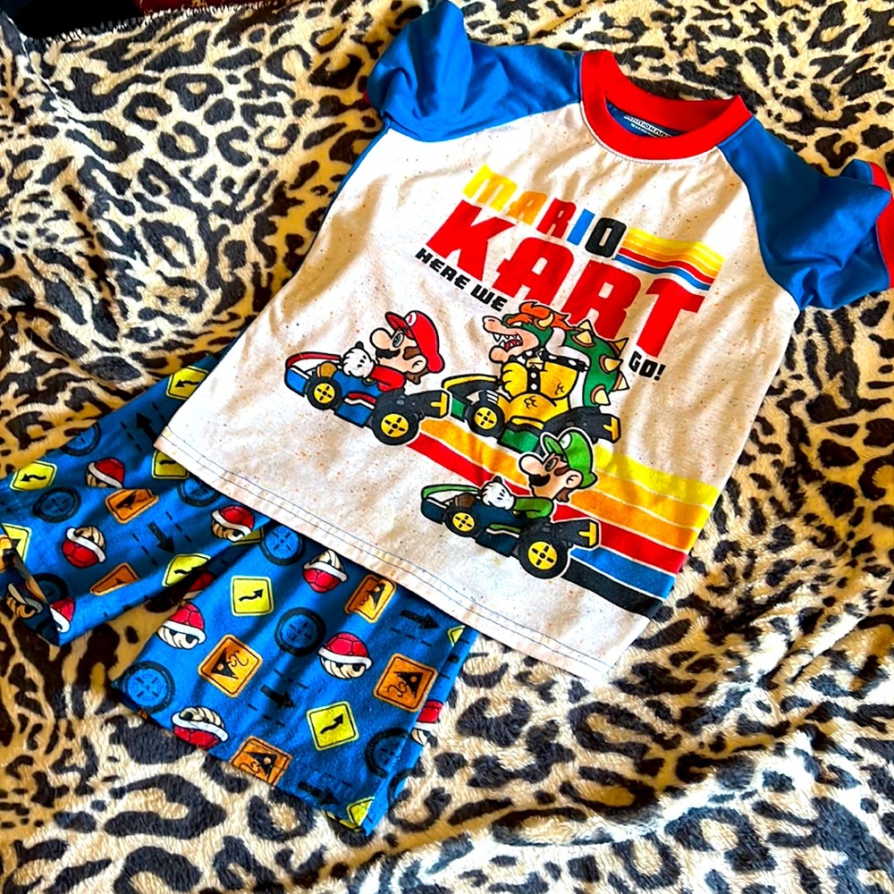 Mario Kart pajama set